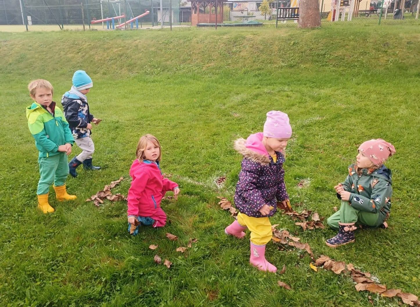 Land art v MŠ Chmelnická - Vilsnice