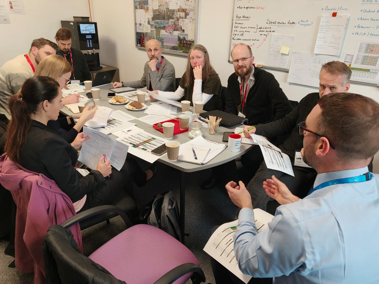 Vedení školy na studijní cestě v anglickém Manchesteru